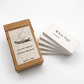 White Sage Incense Set — Clear & Purify — lifestyle photo showing incense burning with smoke trail — handcrafted natural incense by OrientalScent