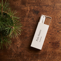 Palo Santo Incense Set — Clean & Sacred — closeup of hand-rolled incense sticks and alloy holder — handcrafted natural incense by OrientalScent