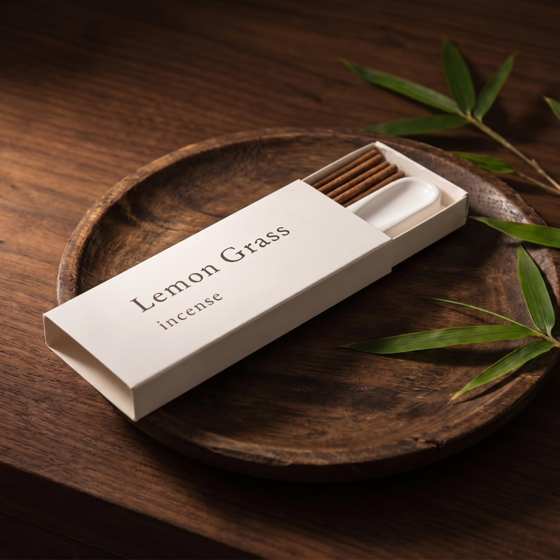 Lemongrass Incense Set — Bright & Energizing — premium handcrafted incense sticks in matchbox packaging — handcrafted natural incense by OrientalScent
