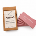 Peach Oolong Incense Set — Sweet & Mellow — closeup of hand-rolled incense sticks and alloy holder — handcrafted natural incense by OrientalScent
