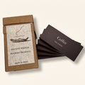 Latte Coffee Incense Set — Rich & Roasted — closeup of hand-rolled incense sticks and alloy holder — handcrafted natural incense by OrientalScent