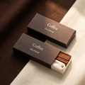 Latte Coffee Incense Set — Rich & Roasted — premium handcrafted incense sticks in matchbox packaging — handcrafted natural incense by OrientalScent